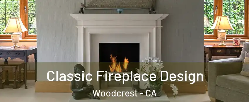  Classic Fireplace Design Woodcrest - CA