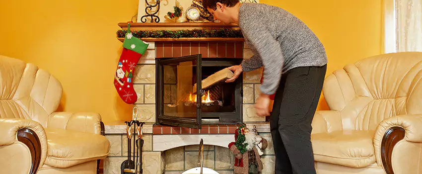 Gas to Wood-Burning Fireplace Conversion Services in Woodcrest, California