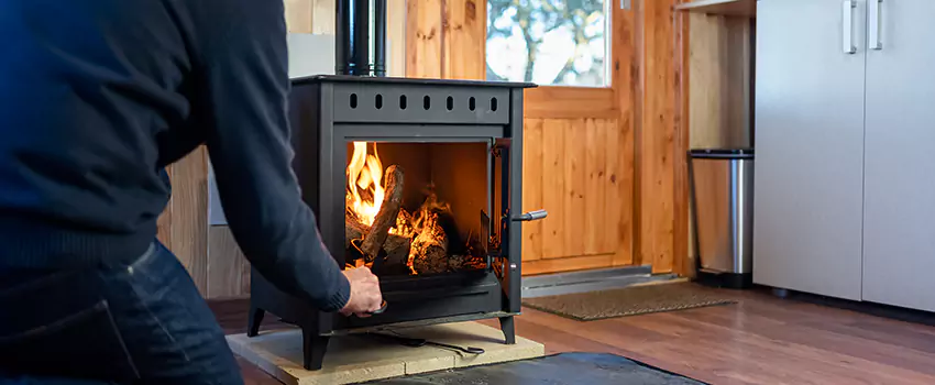Open Hearth Wood Fireplace Installation in Woodcrest, CA