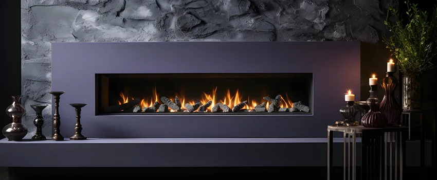 Ember Bed for Ventless Gas Fireplace in Woodcrest, CA
